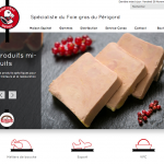 Nouveau site internet des Foies Gras Espinet